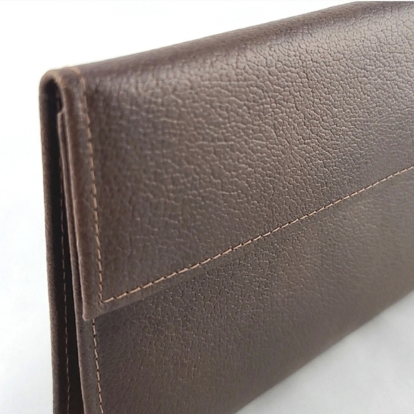ROLFS New Vintage Women's Brown Leather Trifold Wallet Snap Closure - Picture 4 of 15